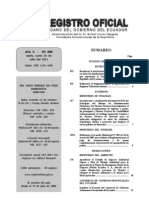 Reforma Reglamento de Régimen Tributario Interno (RO 498, 25-jul-2011)