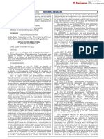 Autorizan transferencia financiera a favor de la Contraloría General de la Repúblic