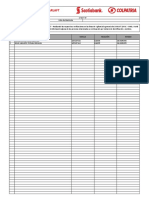 Verificación Listas - Sarlaft: No. Solicitud Fecha Folio de Matricula