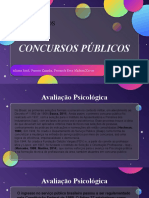 Avaliação Psicológica em Concursos Públicos