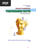Download Modul Praktikum Delphi 2008 Final Edition by Dwi Yulianto SN60955470 doc pdf