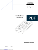 Handheld Meter PH 330i/340i: Operating Manual