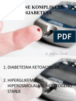 Akutne Komplikacije Dijabetesa