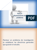 Tema 4 Planteamiento Del Problema