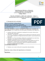 Guía de Actividades y Rúbrica de Evaluación - Unidad 1 - Tarea 2 - Características de Los Sistemas de Producción Animal en Las Regiones