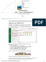 Imprimer Une Feuille Excel