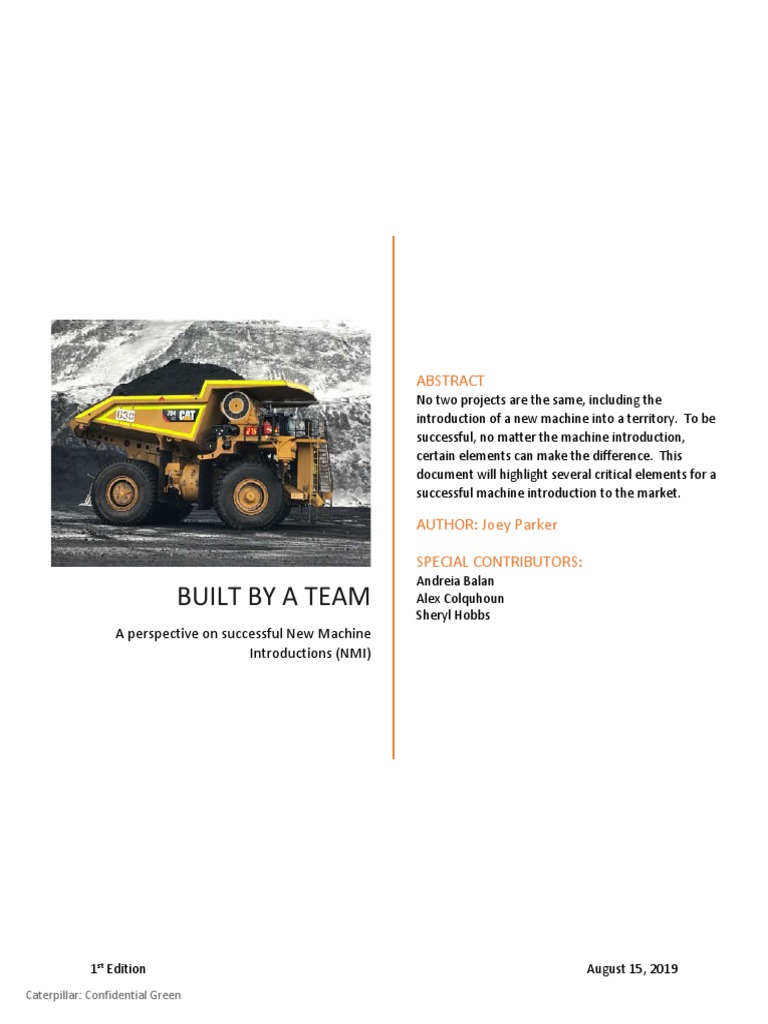 Built by A Team - NMI Perspective, 1st Edition | PDF