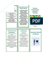 Pausas Activas para Prevenir Lesiones