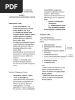 A CA5103 Module 1 Notes