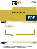 Valores Modais