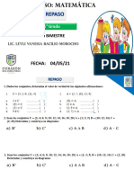 Repaso de Matemática