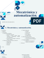 Mecatrónica y automatización