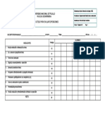 Lista de Cotejo Exposiciones