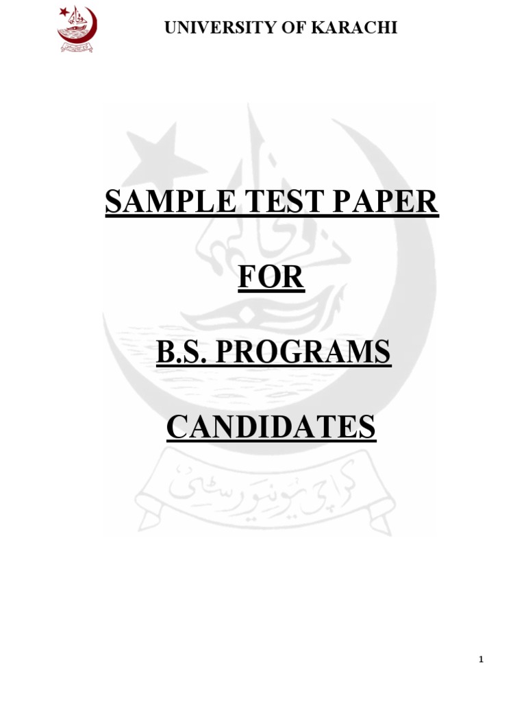 Bs Sample Test Paper | PDF | Taxes | Profit (Economics)