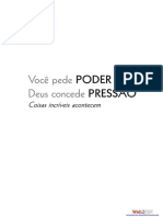 Você Pede Poder Deus Concede Pressão - Marcelo Almeida