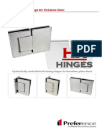 P&M - HX - Hydraulic Hinge For Entrance Door