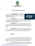 Decreto Judiciário 2.900 - 2022