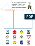 Ficha de Personal 1.1 Señales de Transito