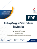 Topik 11 - Fitoterapi Endokrin - Ginekologi