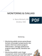 Monitoring & Evaluasi
