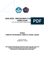 Kisi-Kisi, Instrument Dan Rubrik Penilaian - Fanti Maria Fifah