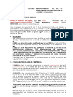 SOLICITA 30% CON LA LEY 31495 LOS QUE NUNCA JUDICIALIZARON