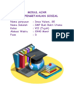 Modul Ajar IPS - Kondisi Geografis Indonesia - Fase D
