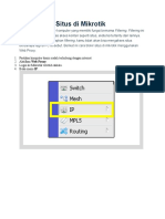 Cara Blokir Situs Di Mikrotik