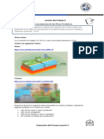 Lección de Trabajo 4 Ciencias 4to Básico