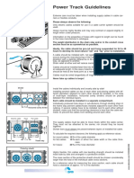 Power Track Installation Guidelines