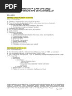 Jurists Last Minute Tips On Taxation Law