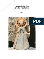 Princess Doll in Cape Crochet
