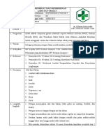 Sop 304 Cara Membuat Dan Memberikan Larutan Oralit (Diare)