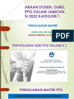 Pendalaman Materi PPG