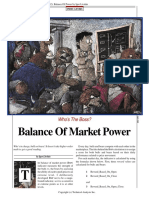 Balance of Market Power
