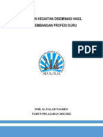 Dokumen Kegiatan Diseminasi Hasil Pengembangan Profesi Guru