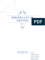 Tercera Ley de Newton