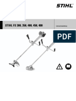 STIHL - FS 350 Gebrauchsanleitung