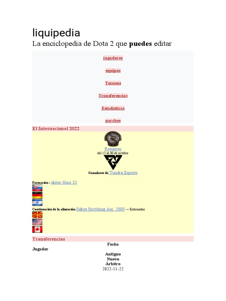 Liquipedia PDF