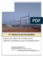 Company Profile PT Tridaya Elektra Mandiri 2020