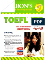 Barrons TOEFL IBT 15th