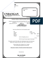 Undangan Tahlil 40 Hari 2