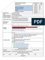 Module PDPR Week 35B