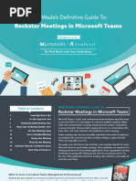 Rockstar Meetings in Microsoft Teams Ebook