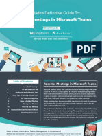 Rockstar Meetings in Microsoft Teams Ebook