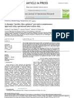 A Dynamic - Predict, Then OptimizeŽ Preventive Maintenance Approach Using Operational Intervention Data - Elsevier Enhanced Reader PDF