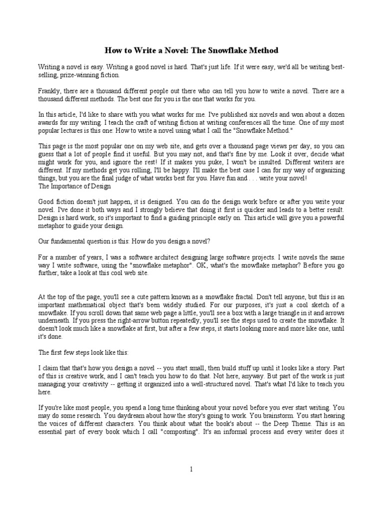 How To Write A Novel PDF Plot (Narrative) Spreadsheet