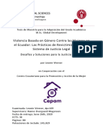 VBG contra mujeres en Ecuador