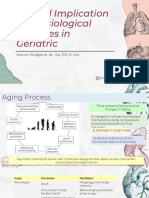 Physiological Changes in Geriatric - Dr. Novira