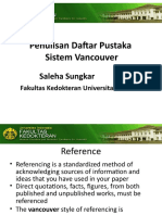 Reference Management for Medical Papers